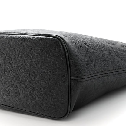 Louis Vuitton Empreinte Monogram Giant Neverfull MM Black 9 of 9