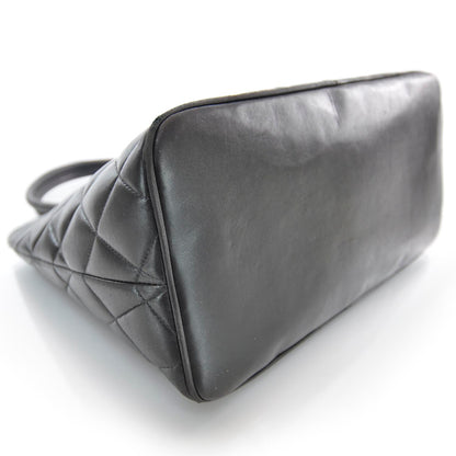 Chanel Lambskin Medallion Tote Black 4 of 8