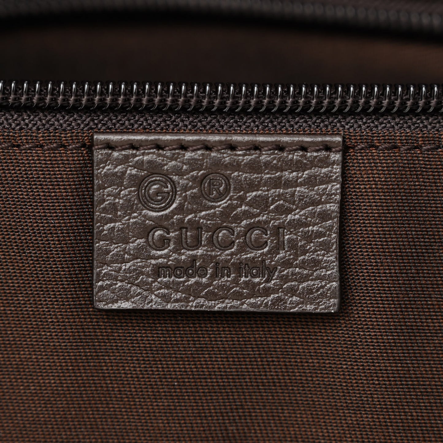 GG Monogram Large Joy Tote Bag Dark Brown