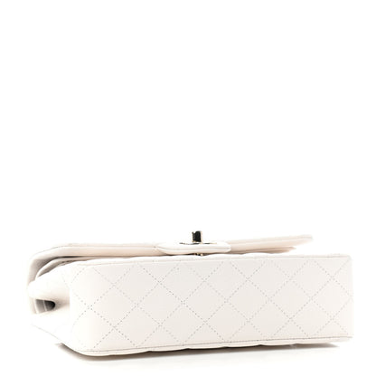 Chanel Caviar Quilted Small Double Flap White 4 of 9