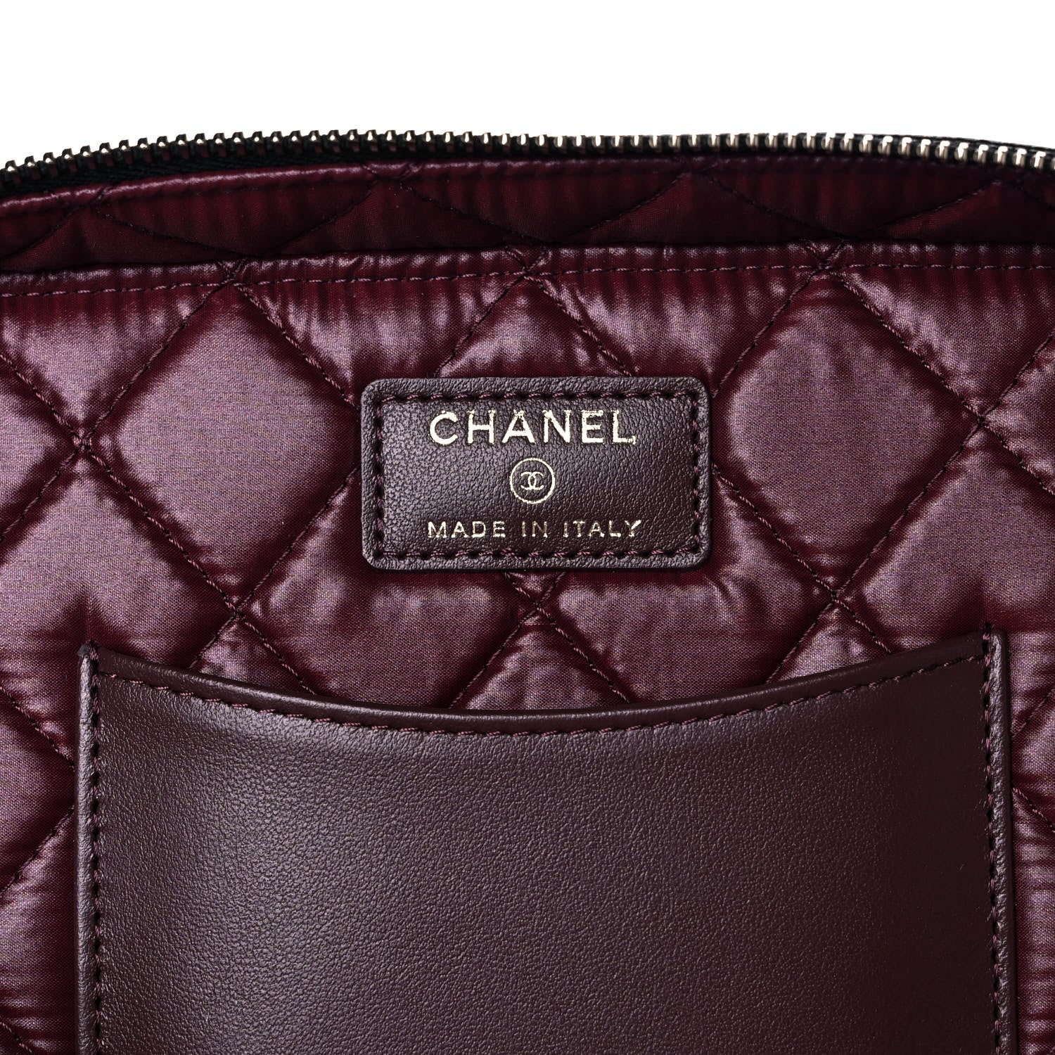 Chanel Caviar Quilted Large Vanity Pouch Black 6 of 15