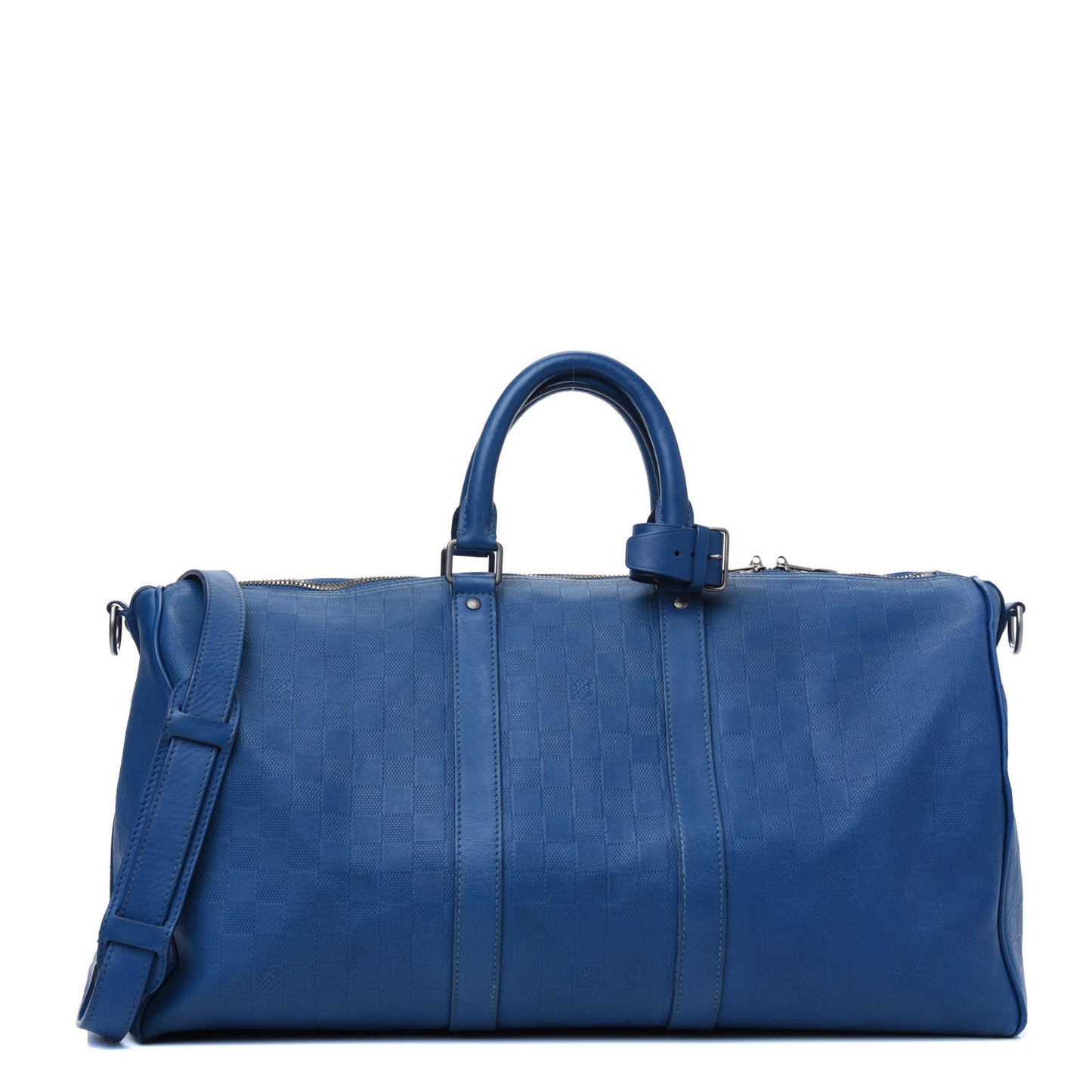 Damier Infini Keepall Bandouliere 45 Neptune