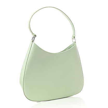 Prada Spazzolato Cleo Shoulder Bag Acqua 3 of 9