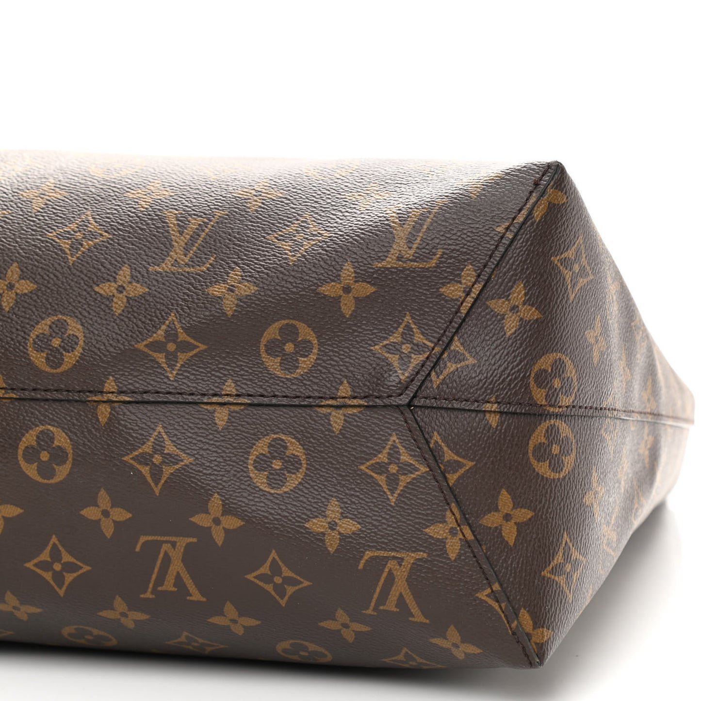 Monogram Flower Hobo Caramel