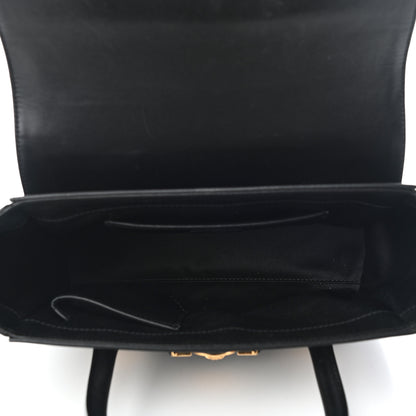 Versace Calfskin Medusa Coin Tote Black 4 of 5