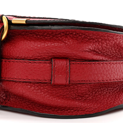 Chloe Calfskin Mini Marcie Round Crossbody Bag Red 11 of 13
