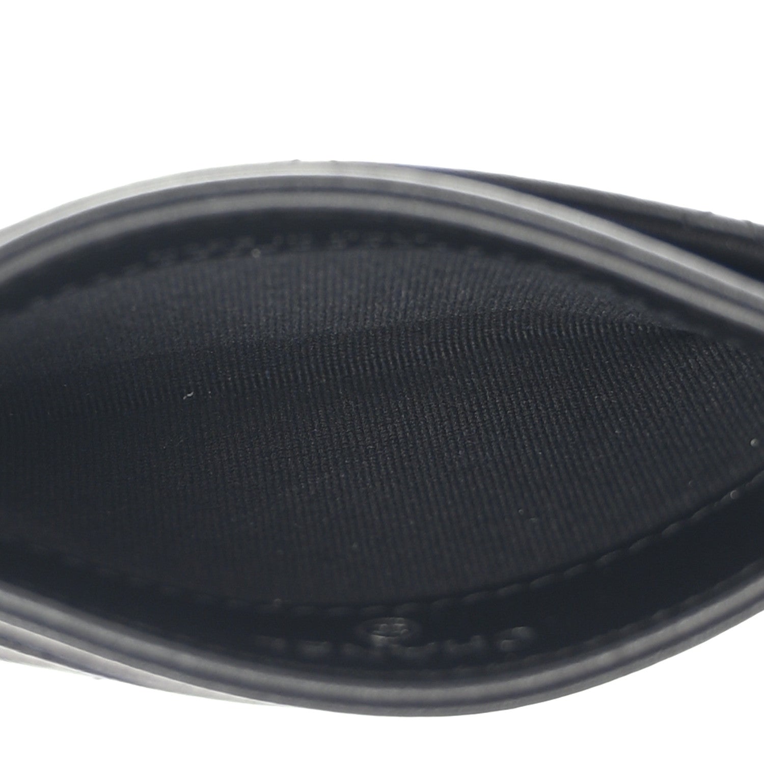Chanel Calfskin Quilted Card Holder So Black 5 of 9