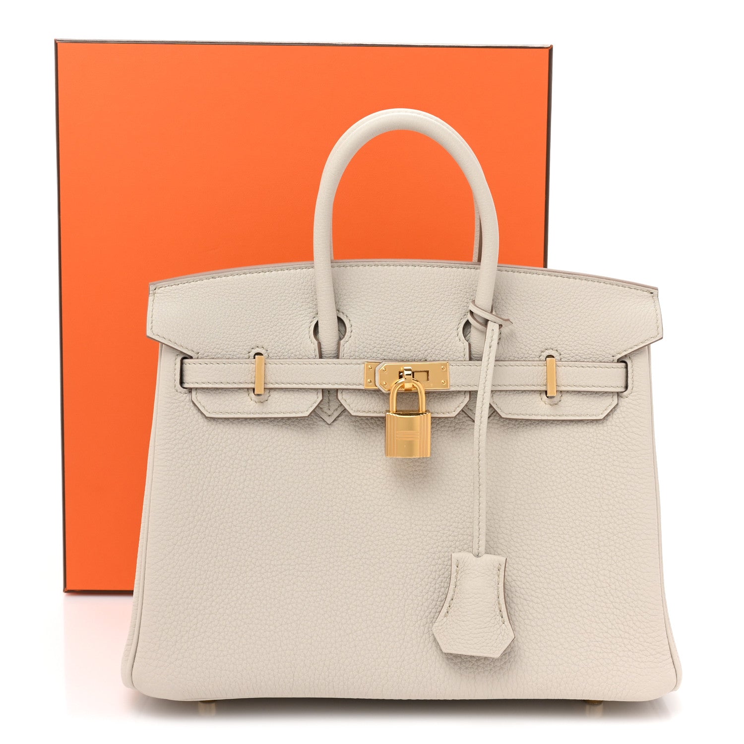 Hermes Togo Birkin 25 Beton 9 of 9