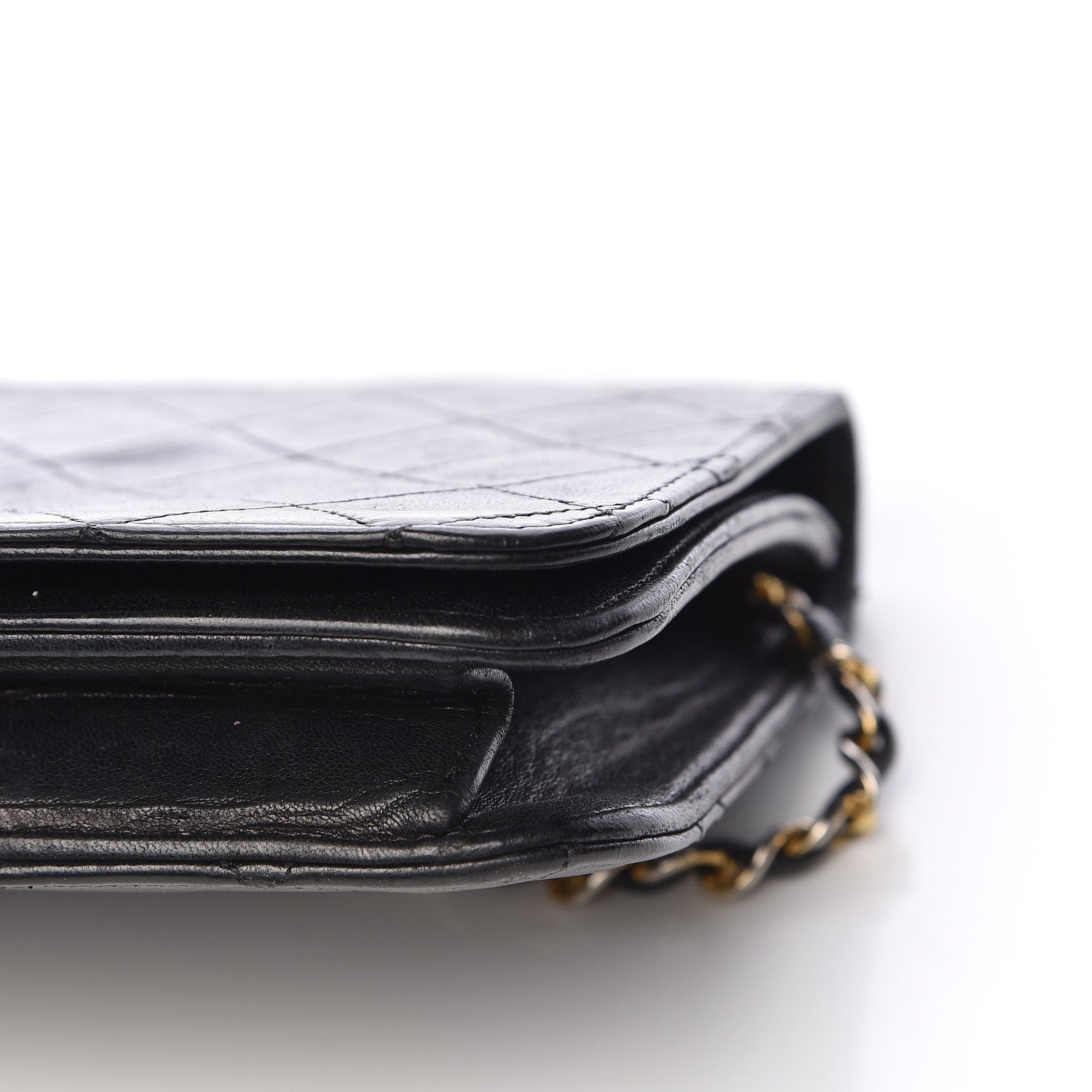 Chanel Lambskin Quilted Small Single Flap Black 9 of 19
