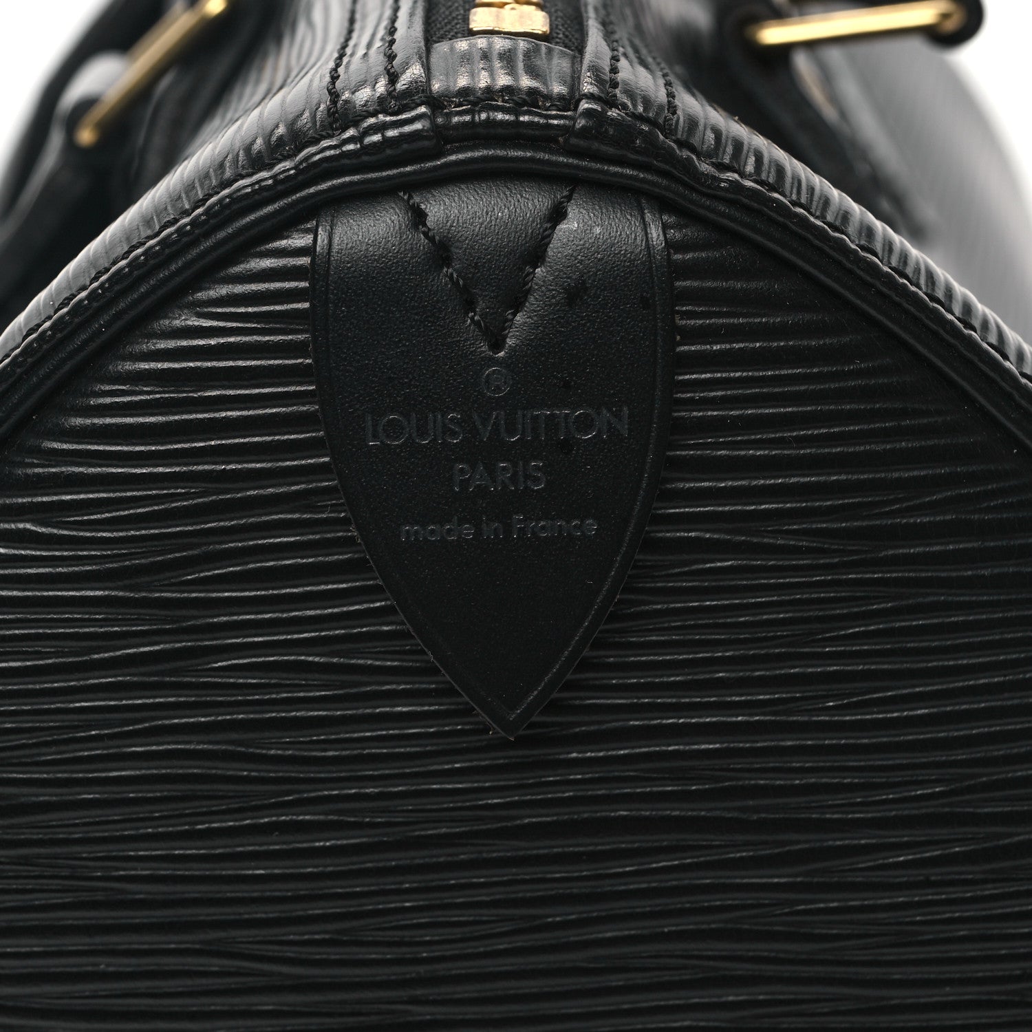 Louis Vuitton Epi Speedy 25 Black 6 of 11