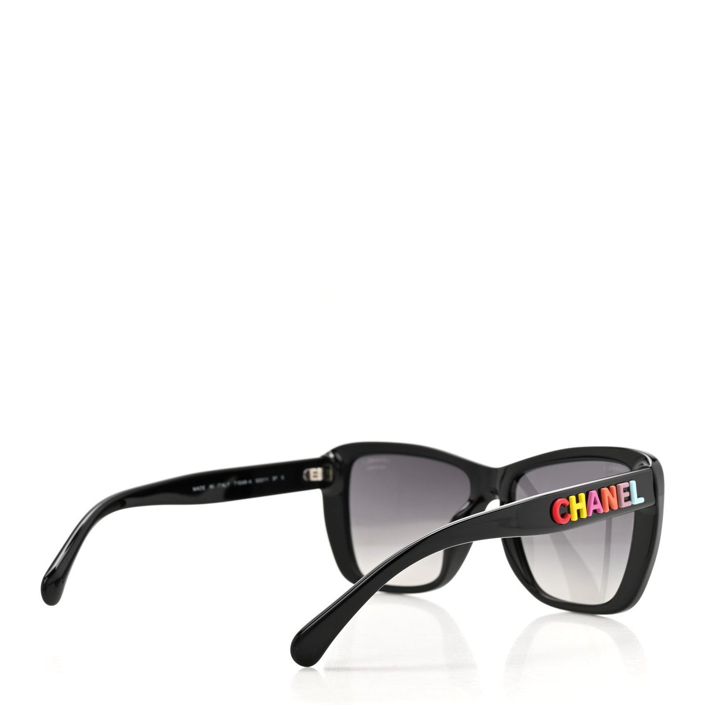 Acetate Polarized Butterfly Sunglasses 71548A Black