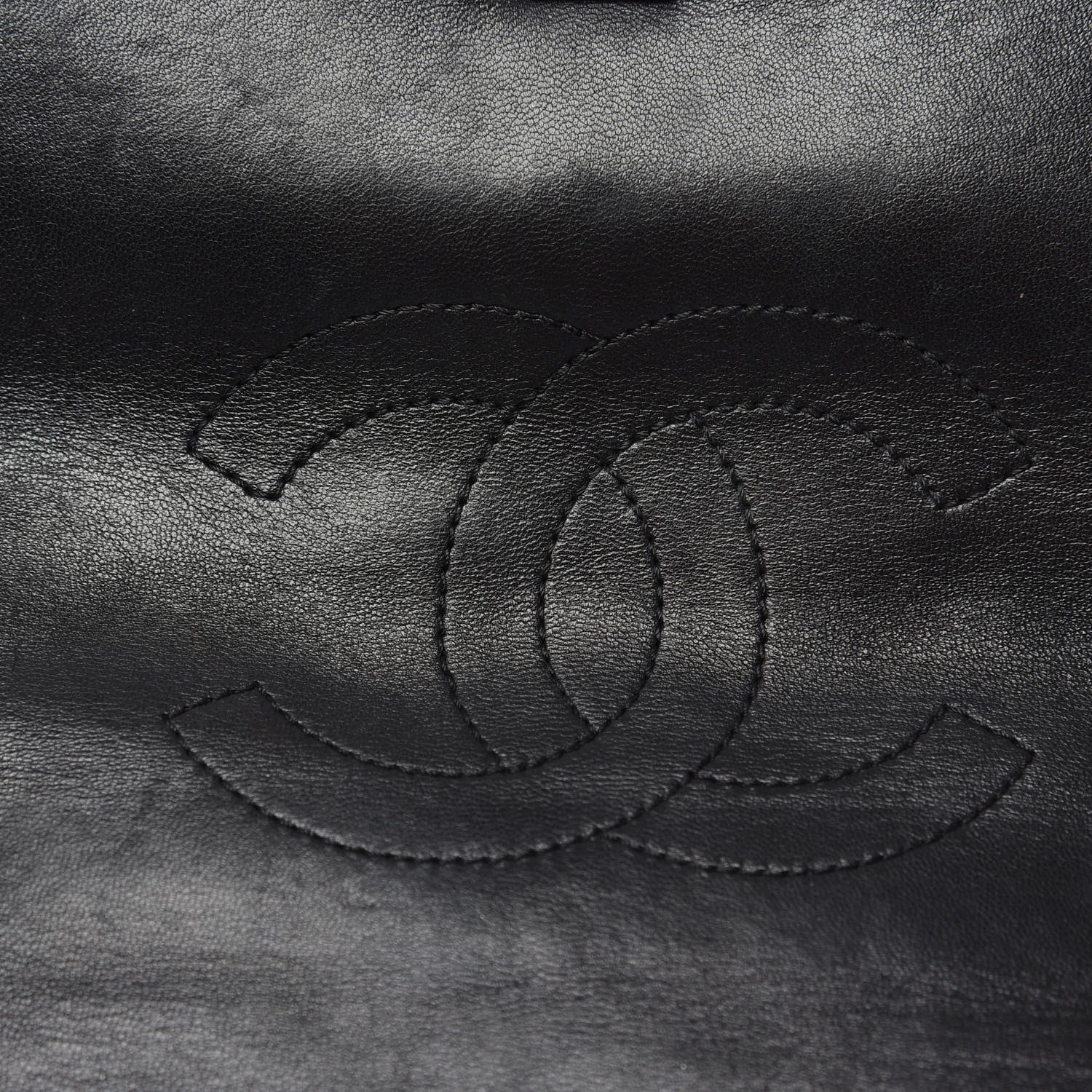 Chanel Lambskin Quilted Large Trendy CC Dual Handle Flap Bag Black 15 of 22