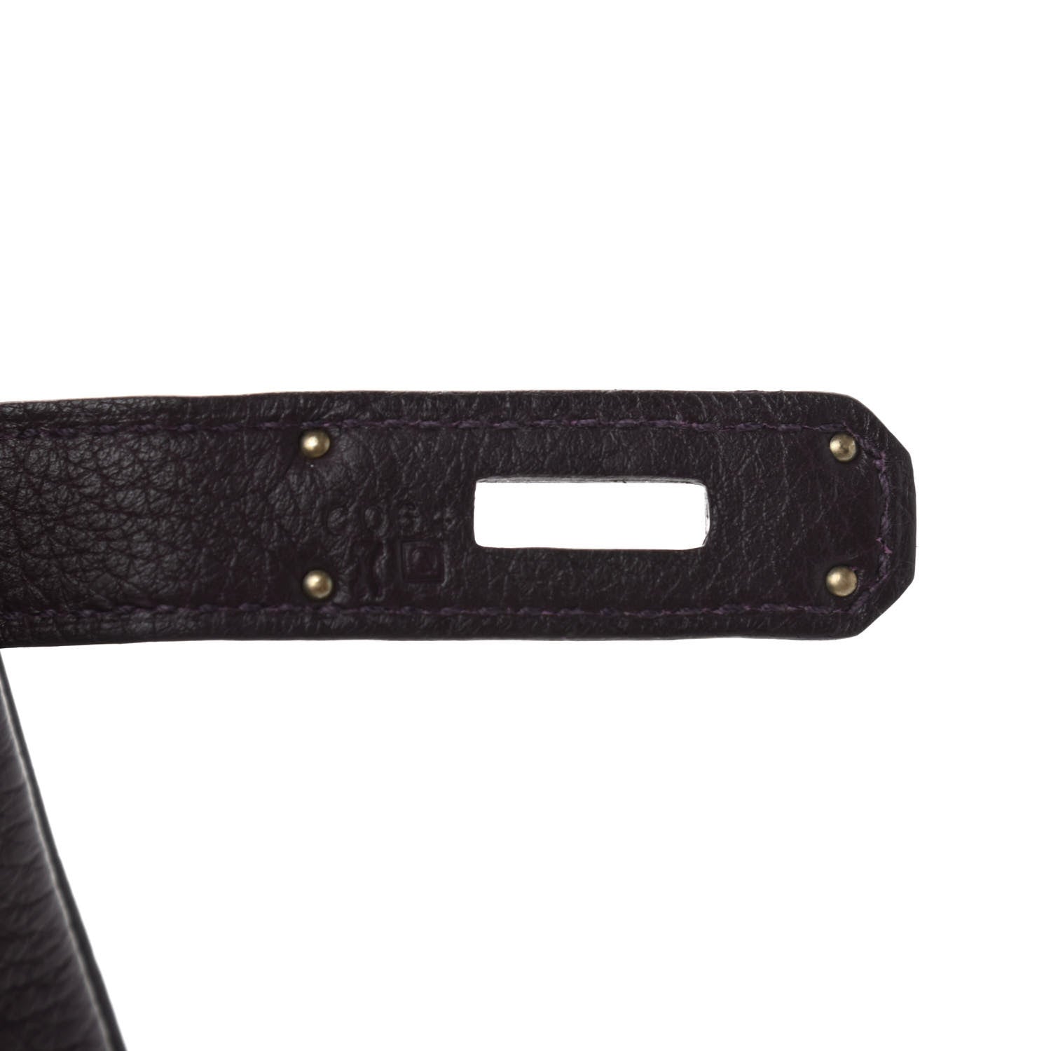 Hermes Togo Birkin 30 Raisin 6 of 10