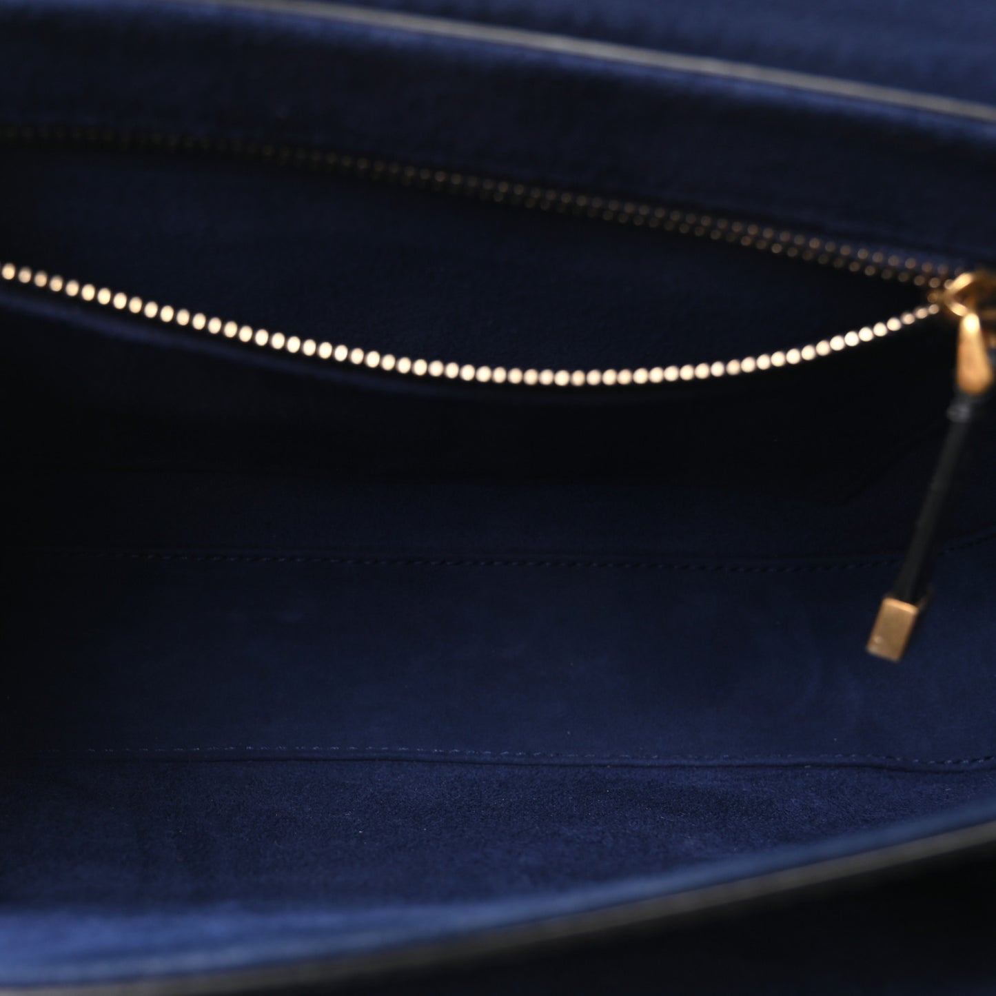 Grained Calfskin Dio(r)evolution Flap Bag Navy Blue