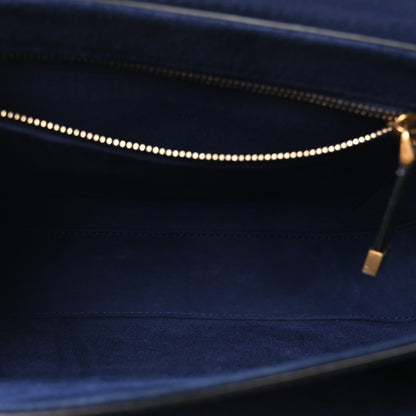 Christian Dior Grained Calfskin Dio(r)evolution Flap Bag Navy Blue 4 of 9