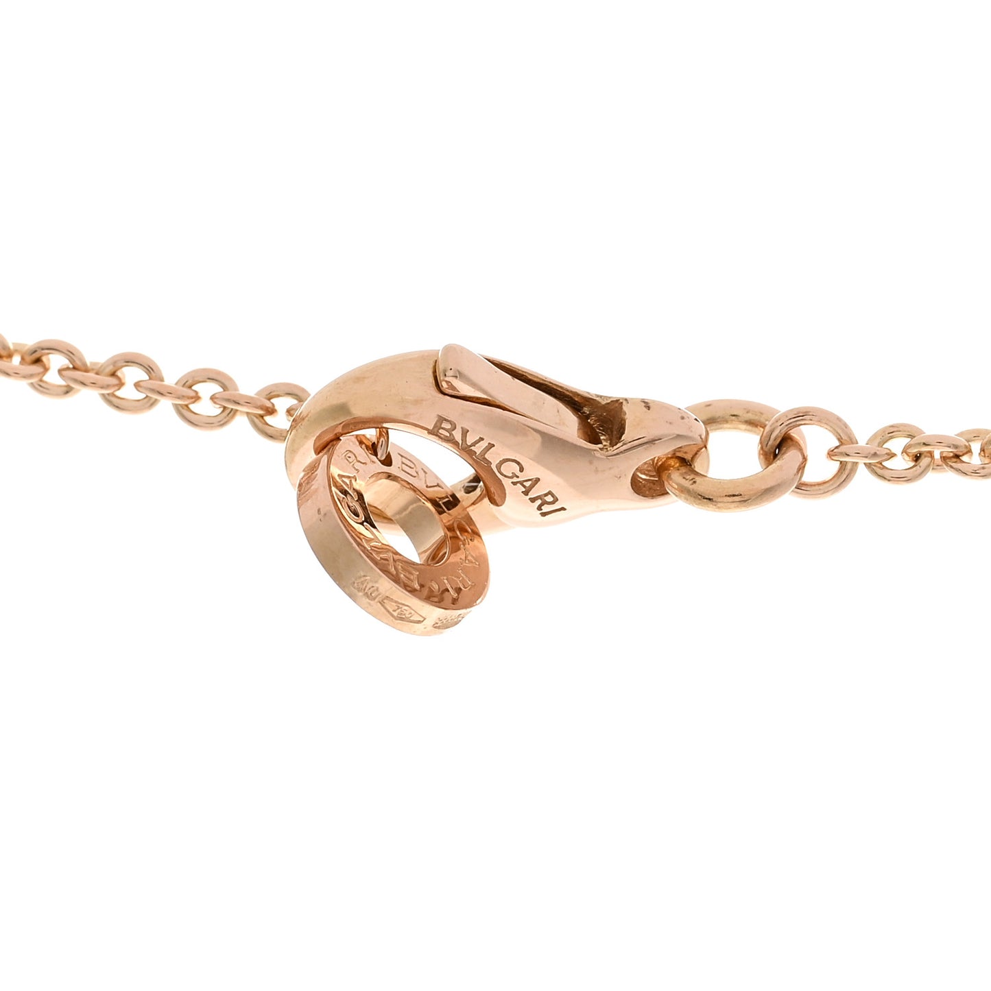 18K Rose Gold B.Zero1 Pendant Necklace