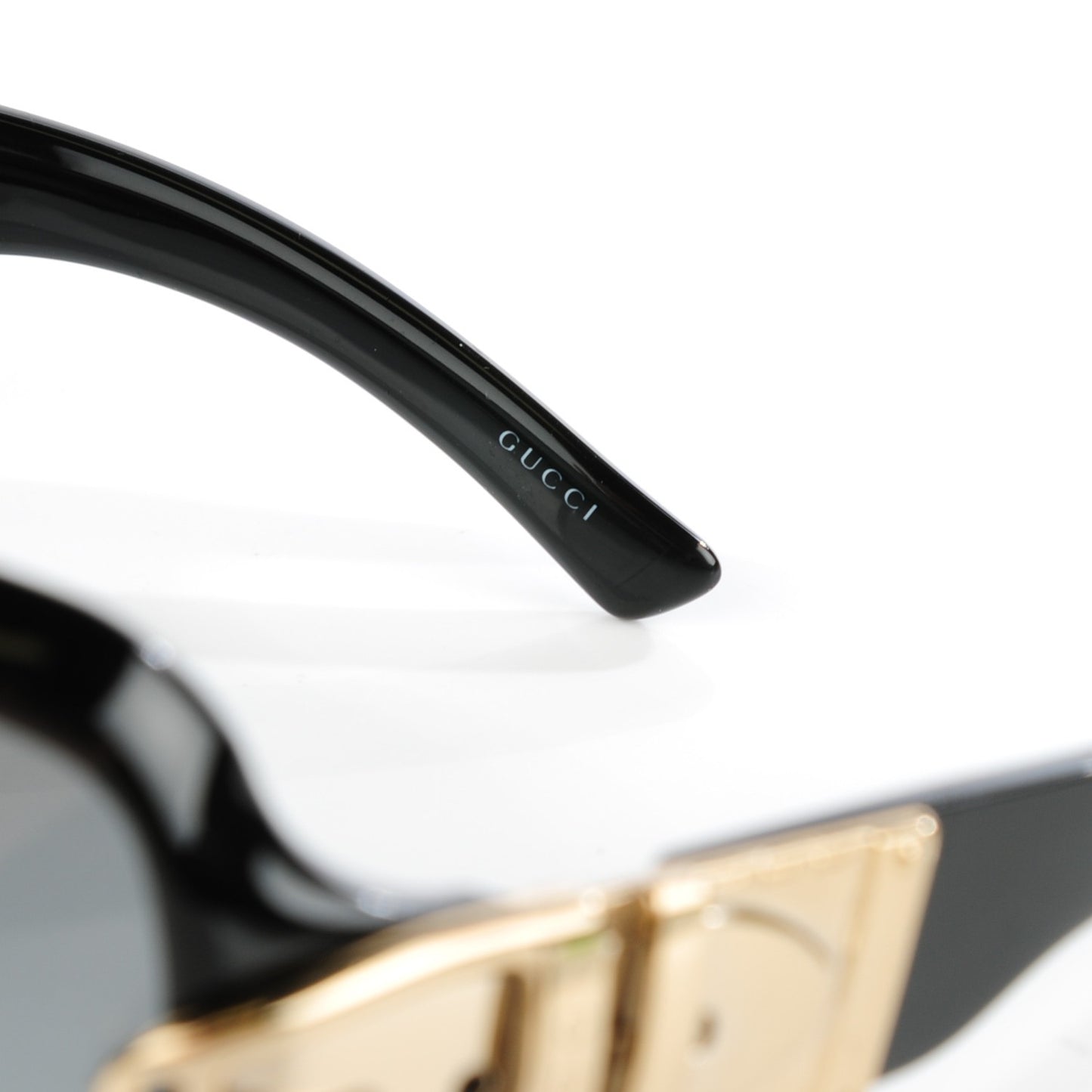 Gold Buckle Sunglasses 2591 S Black
