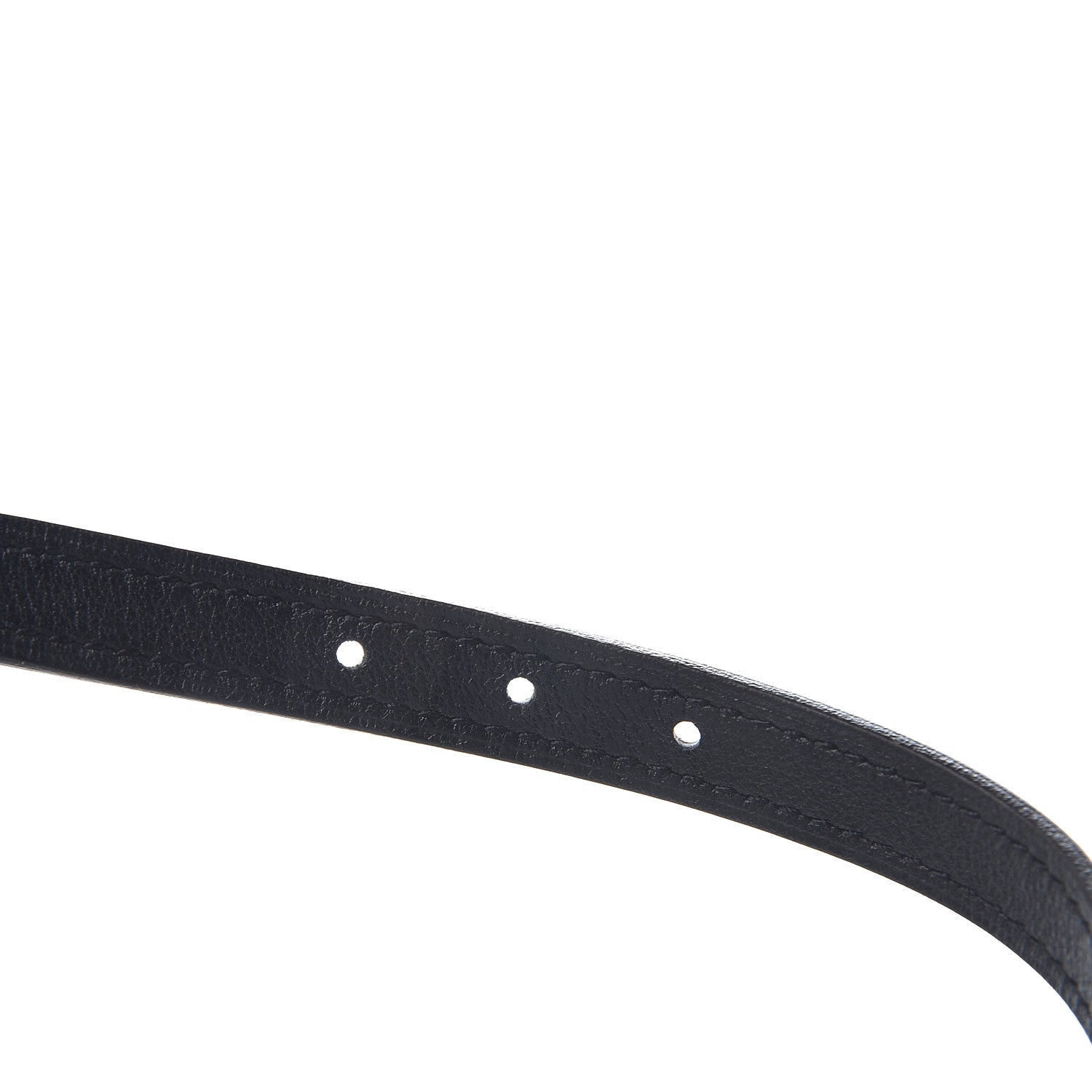 Hermes Swift Epsom 13mm Gamma Belt 65 Black Gold 3 of 5