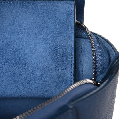 Celine Grained Calfskin Micro Belt Bag Washed Blue 8 of 8