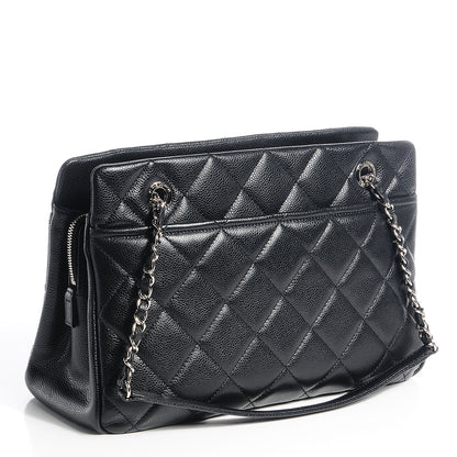Chanel Caviar CC Timeless Tote Black 3 of 7