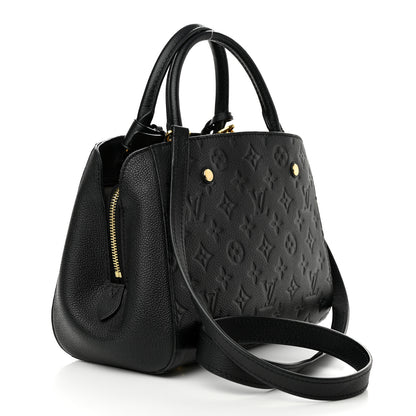 Louis Vuitton Empreinte Montaigne BB Black 2 of 11