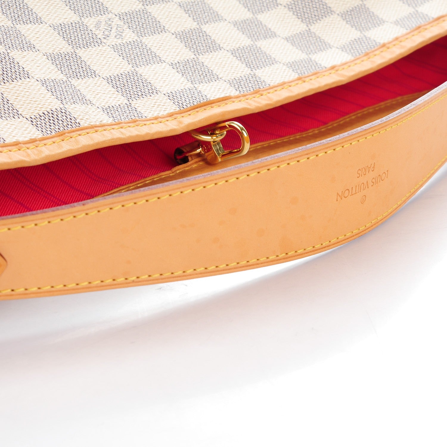 Louis Vuitton Damier Azur Delightful PM Pink 9 of 9