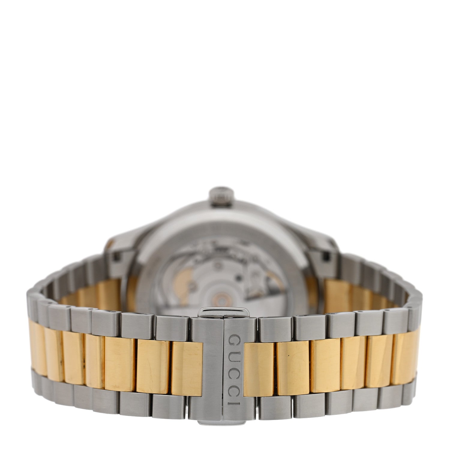 Gucci Stainless Steel 38mm G-Timeless Two Tone Bee Automatic Watch Silver 3 of 4