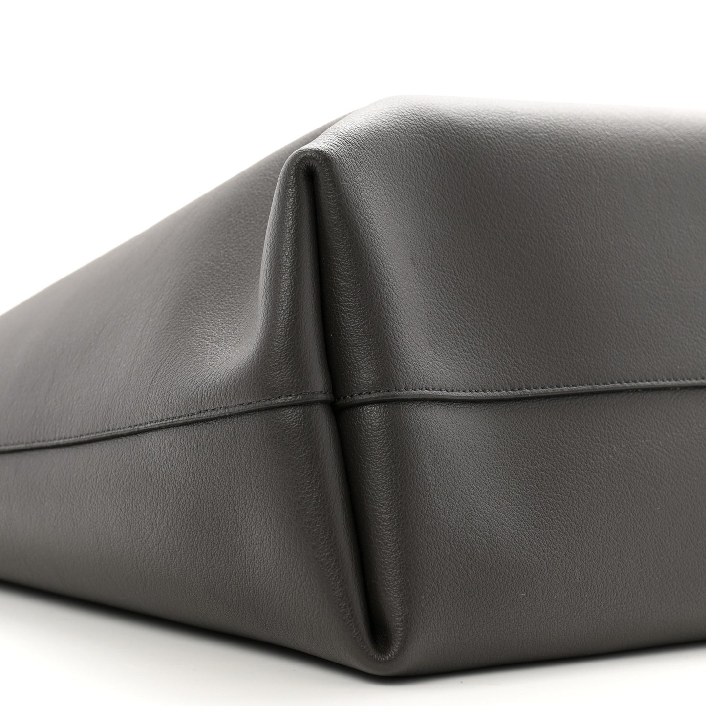 Calfskin Large Shopping Tote Storm