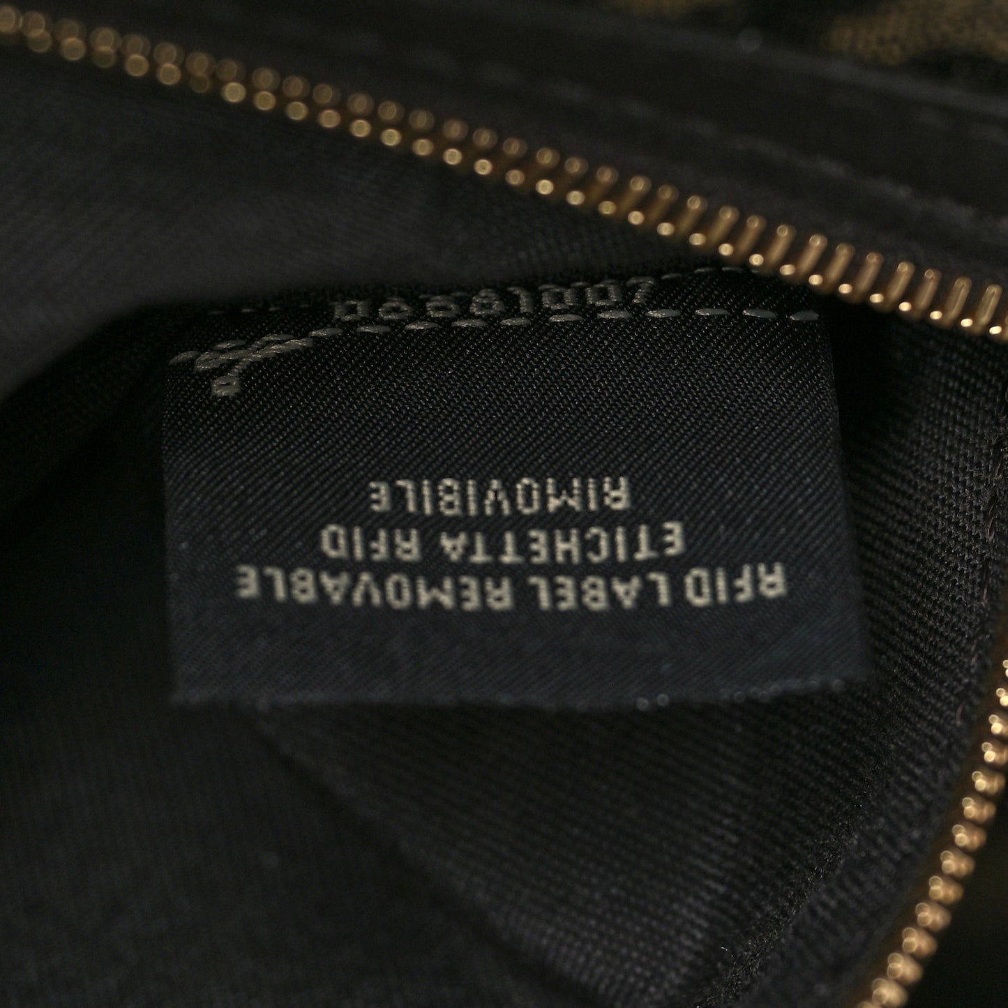 Fabric Jacquard FF 1974 Medium Baguette Tobacco Moro Black