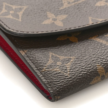 Louis Vuitton Monogram Emilie Wallet Fuchsia 7 of 8