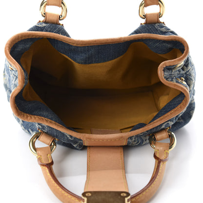 Louis Vuitton Monogram Denim Pleaty Blue 5 of 12