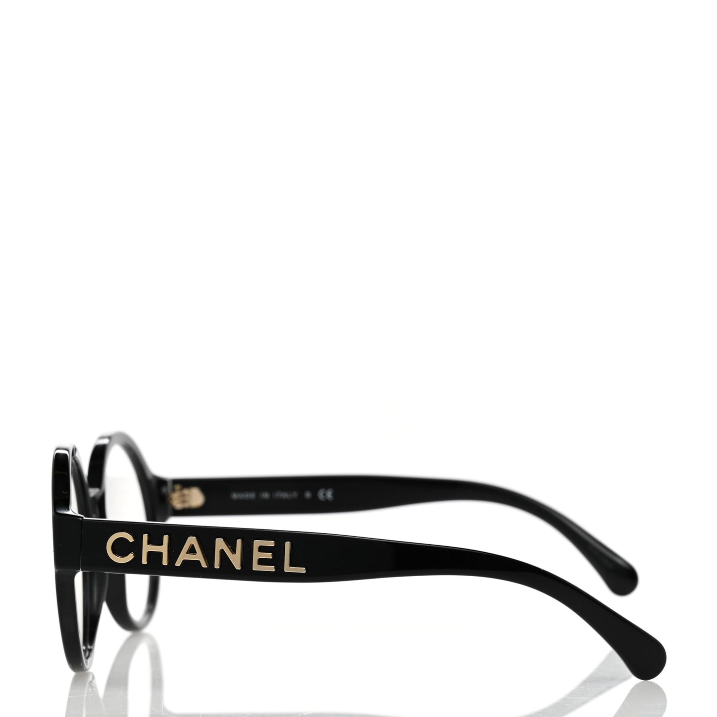 Acetate Round 3388 Eyeglasses Black