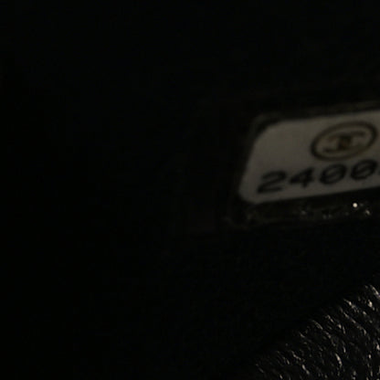 Chanel Crumpled Calfskin Quilted Jumbo Double Flap So Black 7 of 11