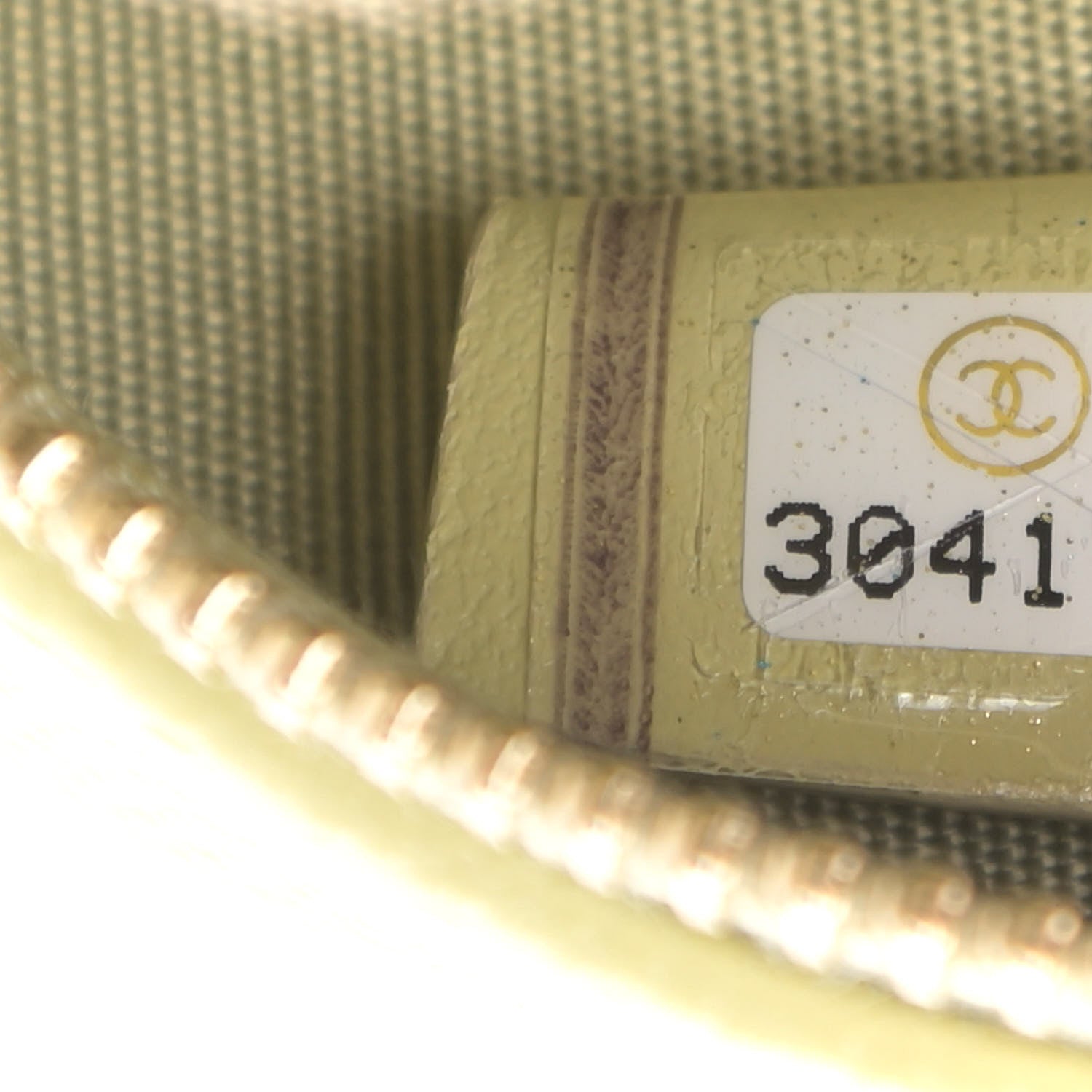Chanel Caviar Quilted French New Wave Round Clutch With Chain Light Green 7 of 9