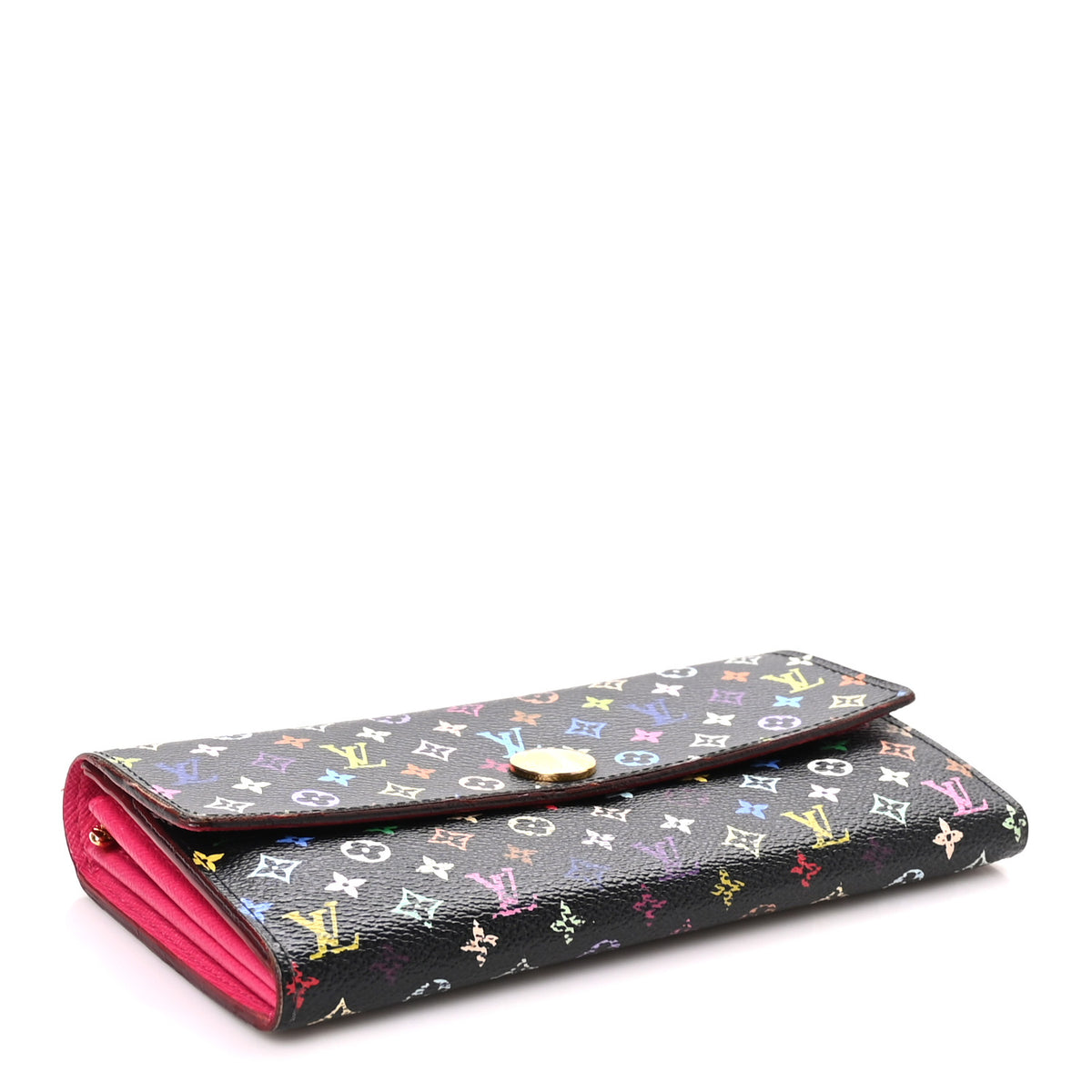 Monogram Multicolor Sarah Wallet Black Grenade