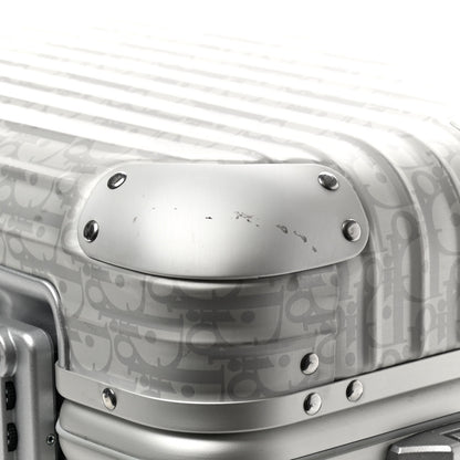 Christian Dior X RIMOWA Aluminum Gradient Cabin Luggage Silver 13 of 13