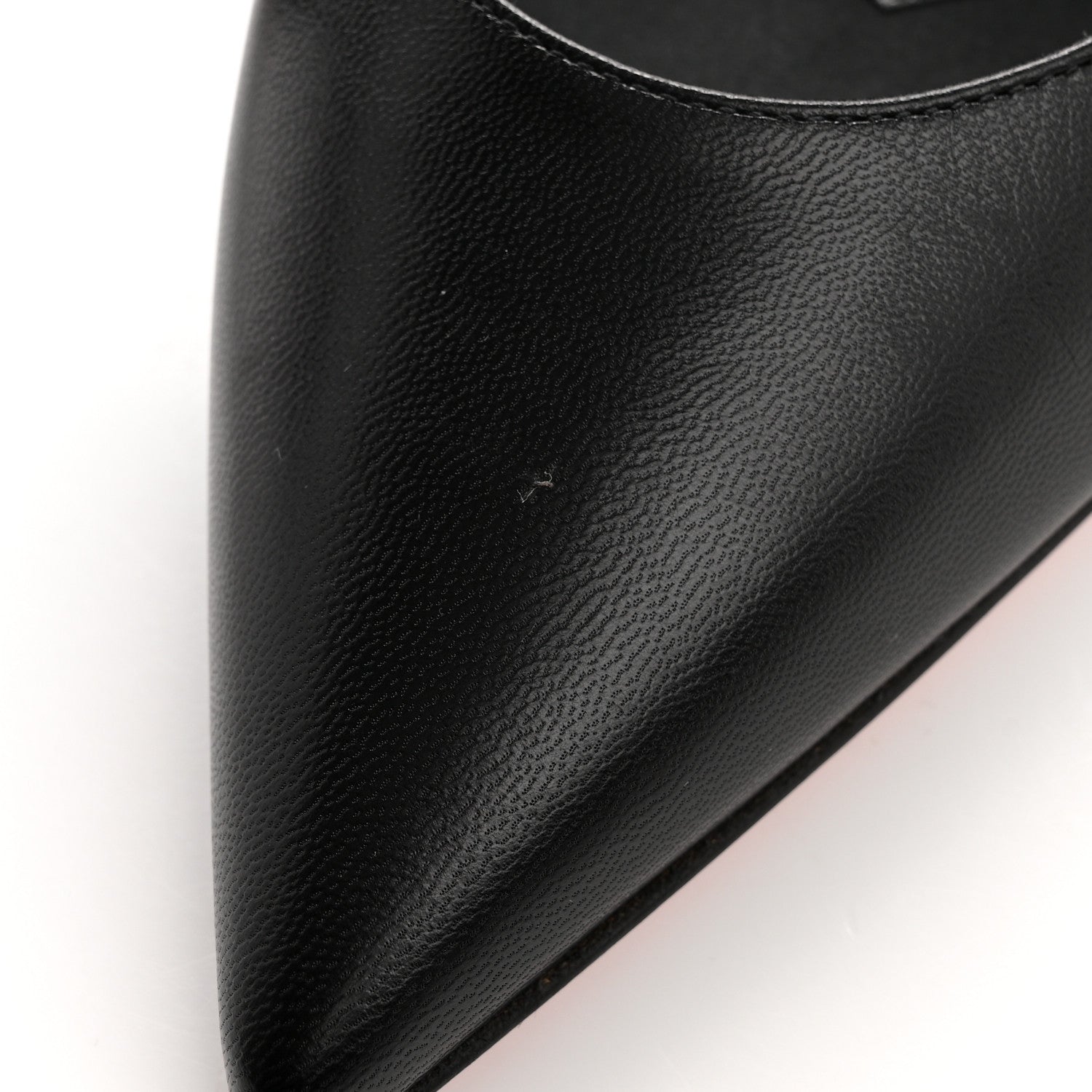 Christian Louboutin Calfskin O Kate Slingback 100 Pumps 39 Black 8 of 8