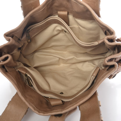 Chloe Python Silverado Tote Beige 6 of 8
