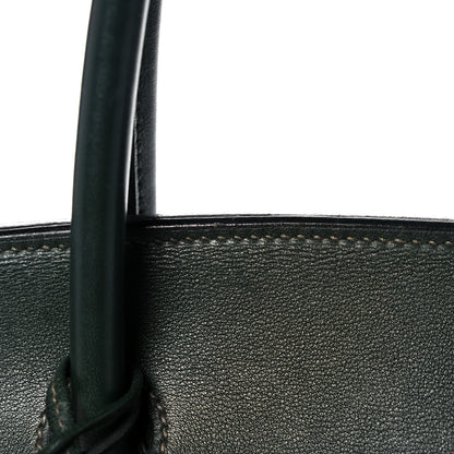 Hermes Gulliver Birkin 35 Vert Fonce 29 of 31