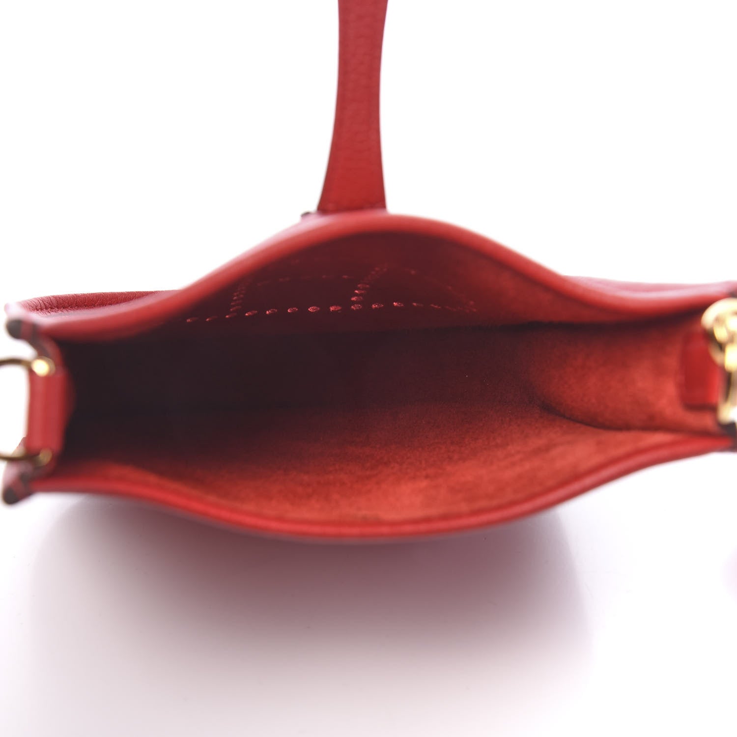 Hermes Taurillon Clemence Evelyne TPM Rouge Piment 5 of 11