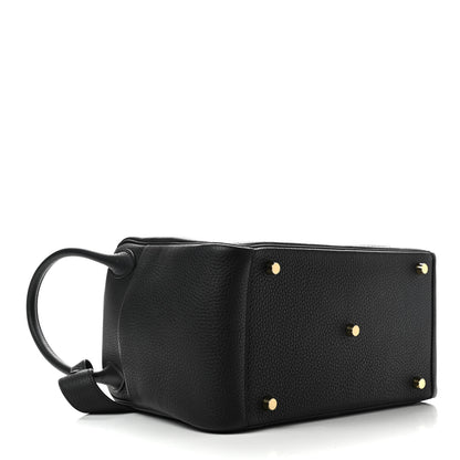 Hermes Taurillon Clemence Lindy 30 Black 4 of 11