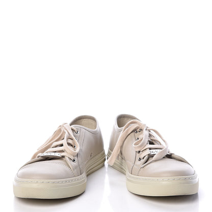 Gucci Calfskin Miro Soft Mens Lace Up Sneakers 5.5 Mystic White 5 of 12