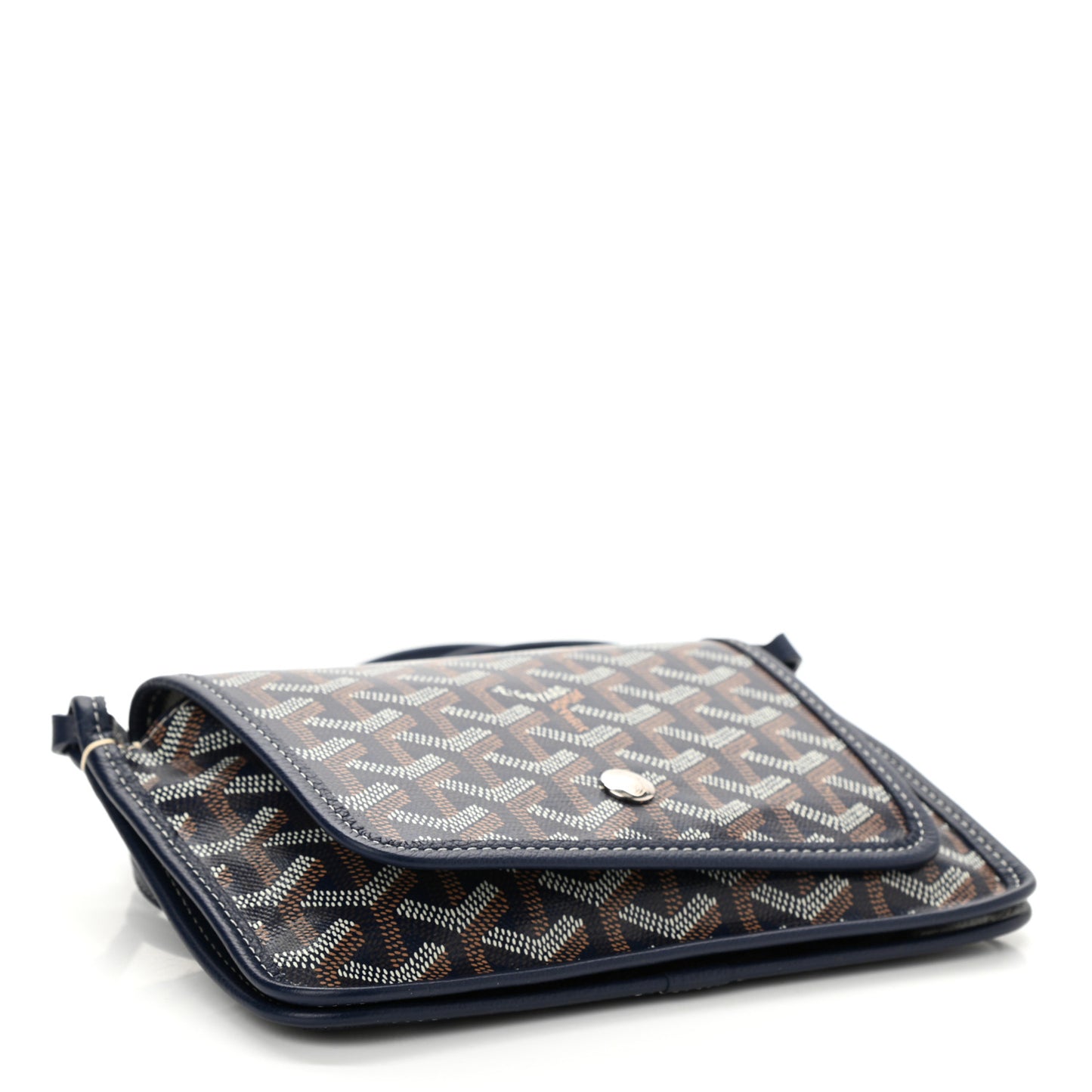 Goyardine Plumet Wallet Clutch Navy