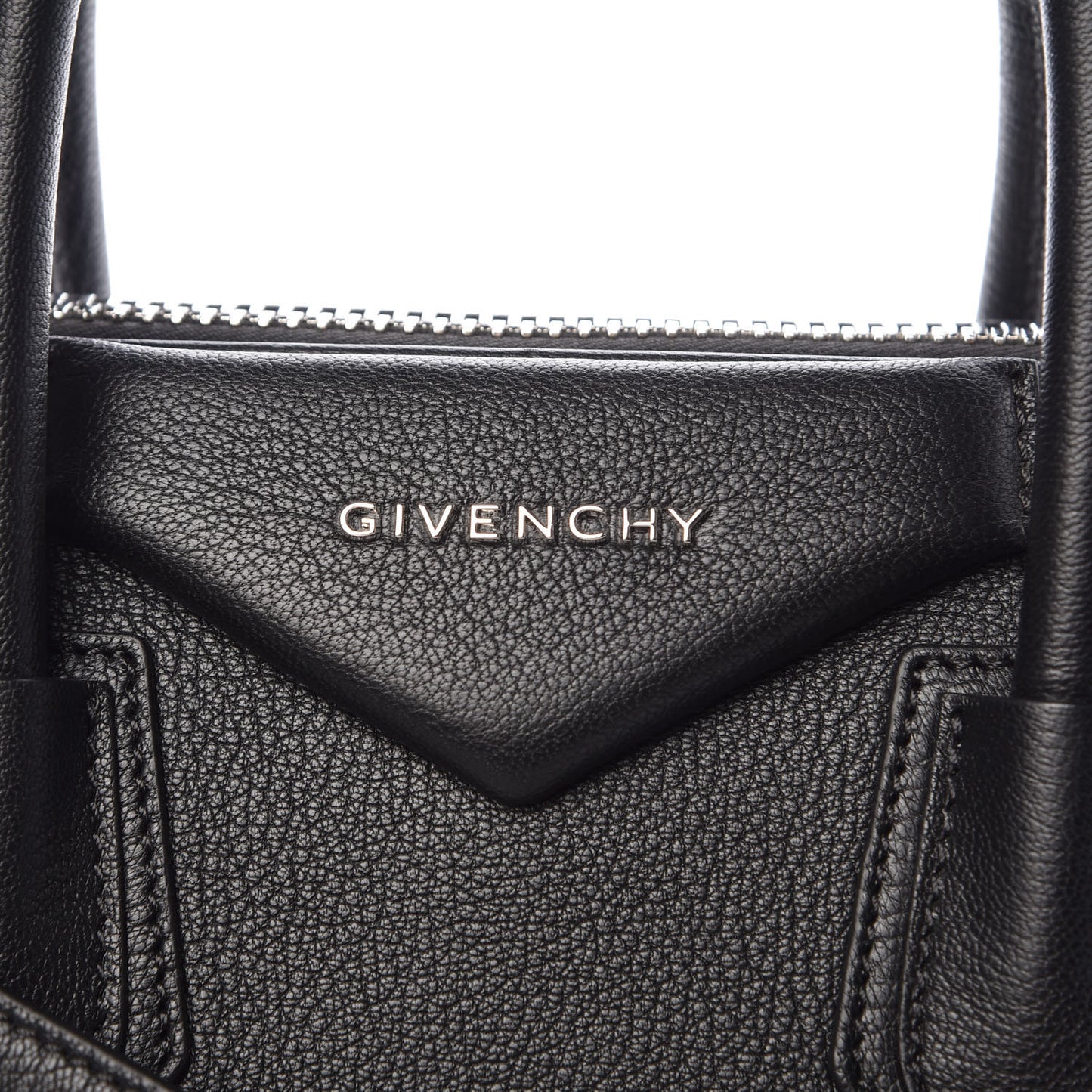 Sugar Goatskin Small Antigona Black