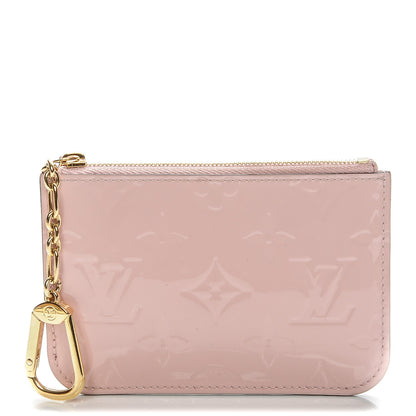 Louis Vuitton Vernis Key Pouch Rose Ballerine 1 of 6