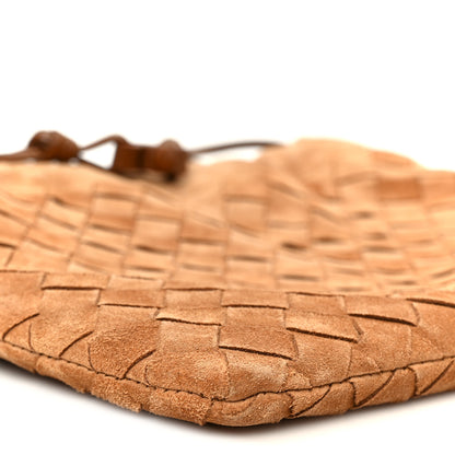 Bottega Veneta Suede Calfskin Intrecciato Dustbag Brown 10 of 11