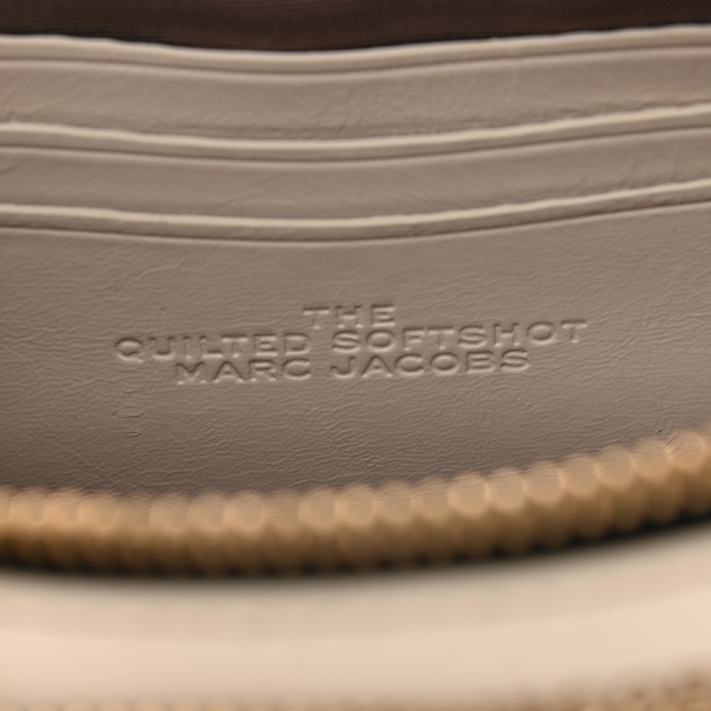 Calfskin Quilted The Softshot 21 Bag Ivory