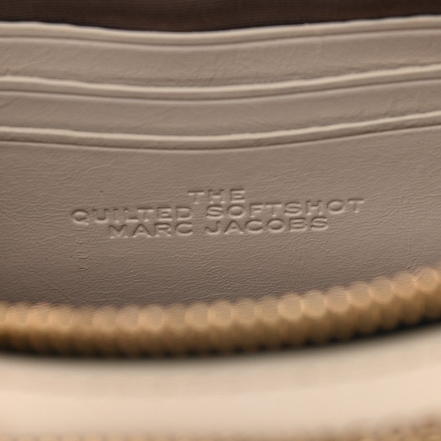 Marc Jacobs Calfskin Quilted The Softshot 21 Bag Ivory 7 of 14