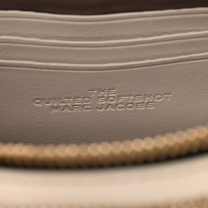 Marc Jacobs Calfskin Quilted The Softshot 21 Bag Ivory 7 of 14