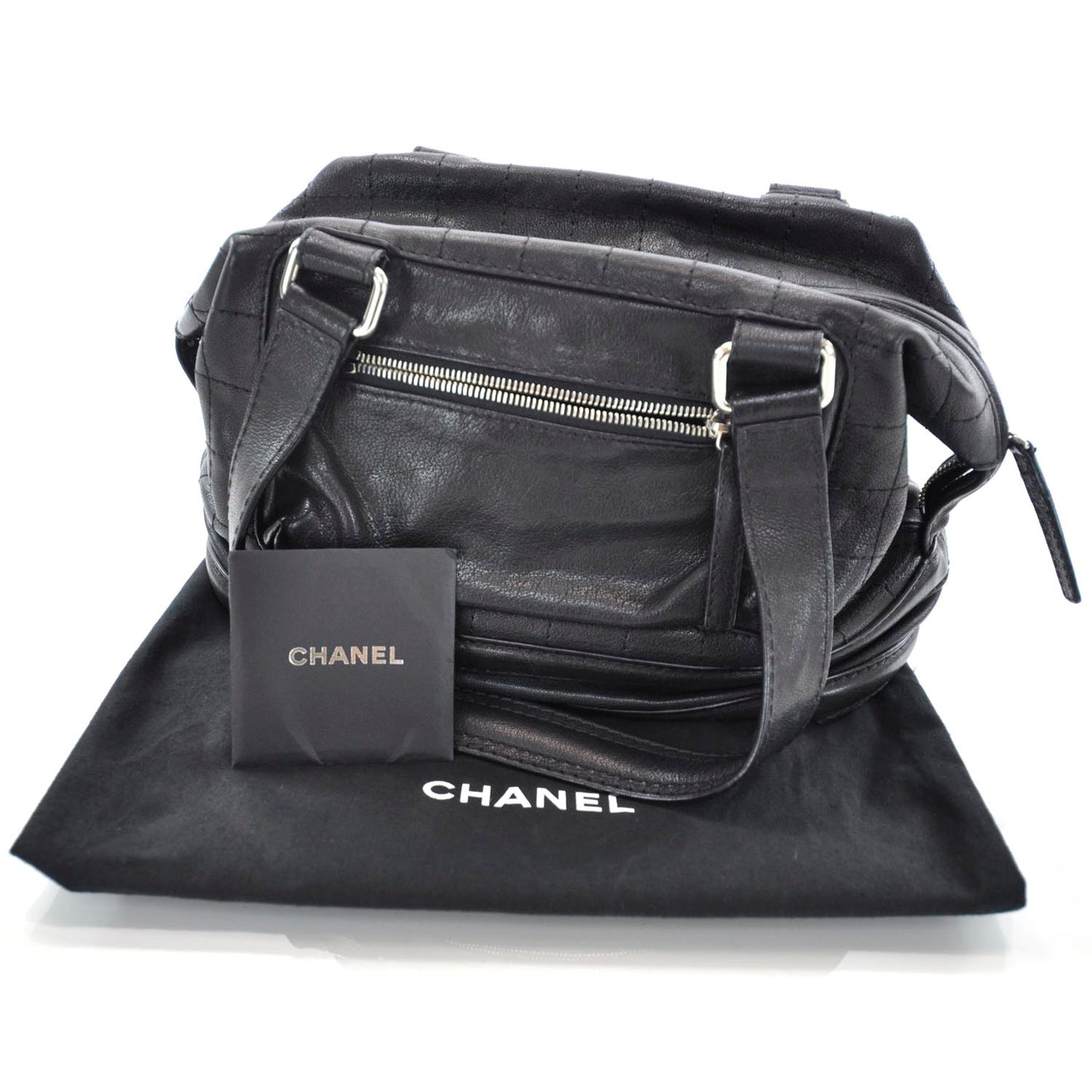 Leather Essential Bowler Black